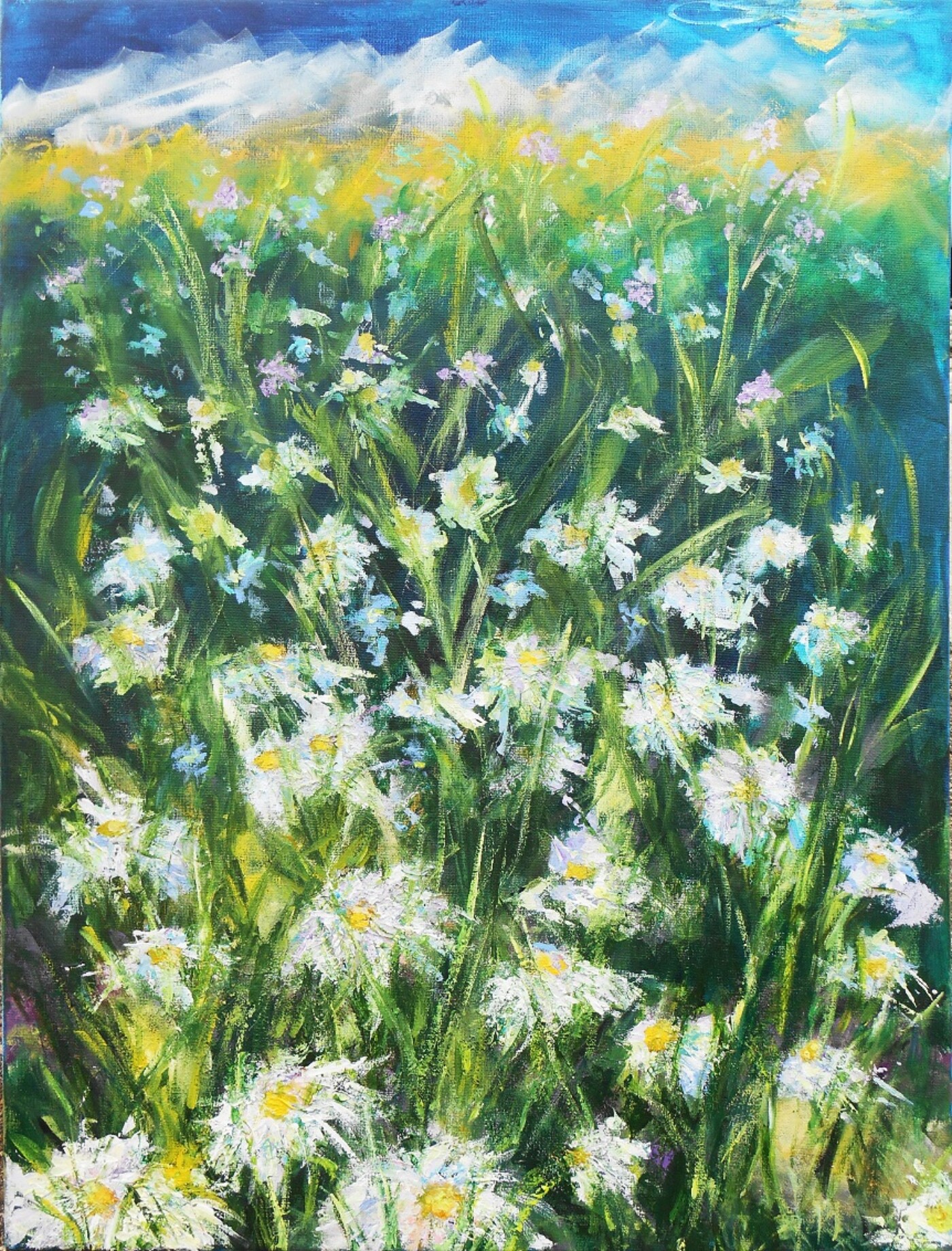 “My World In Color” Acrylic Paintings by Hedy DuCharme