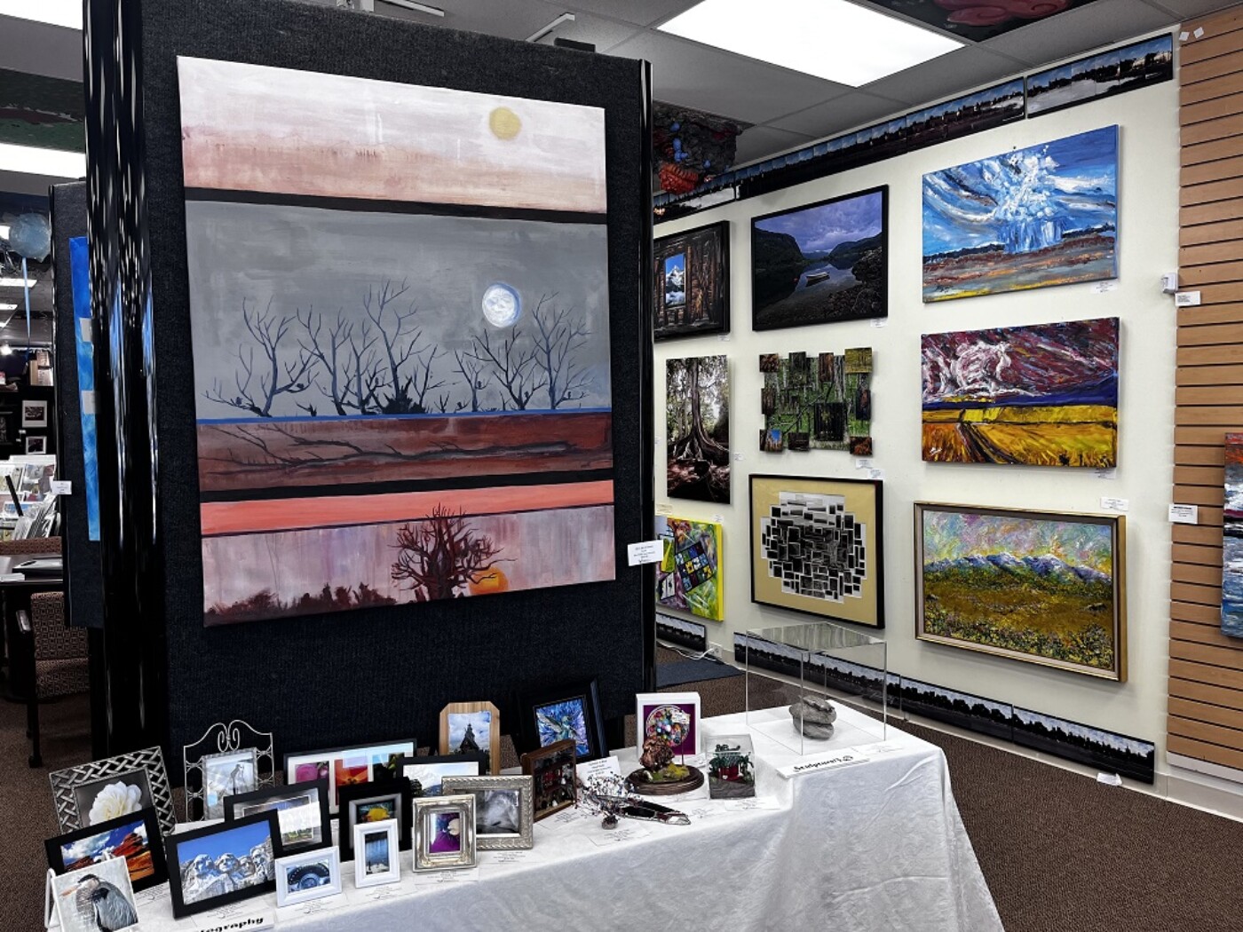 Miniature and Massive Art Shows