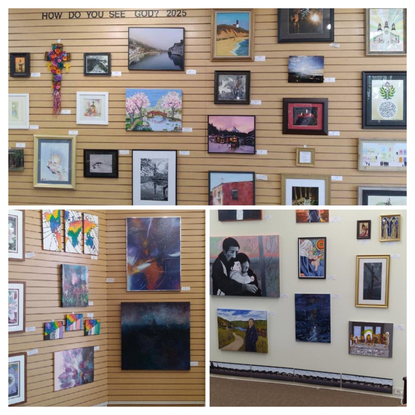 “How Do You See God?” July Exhibition & Parking Lot Party